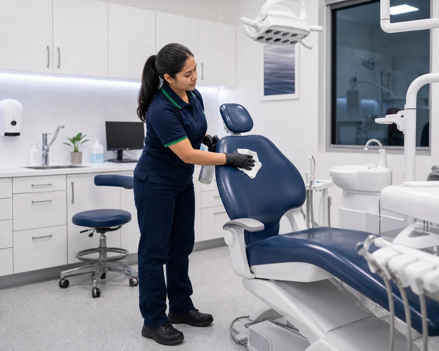 Dental treatment room sanitisation — ANZ Sydney