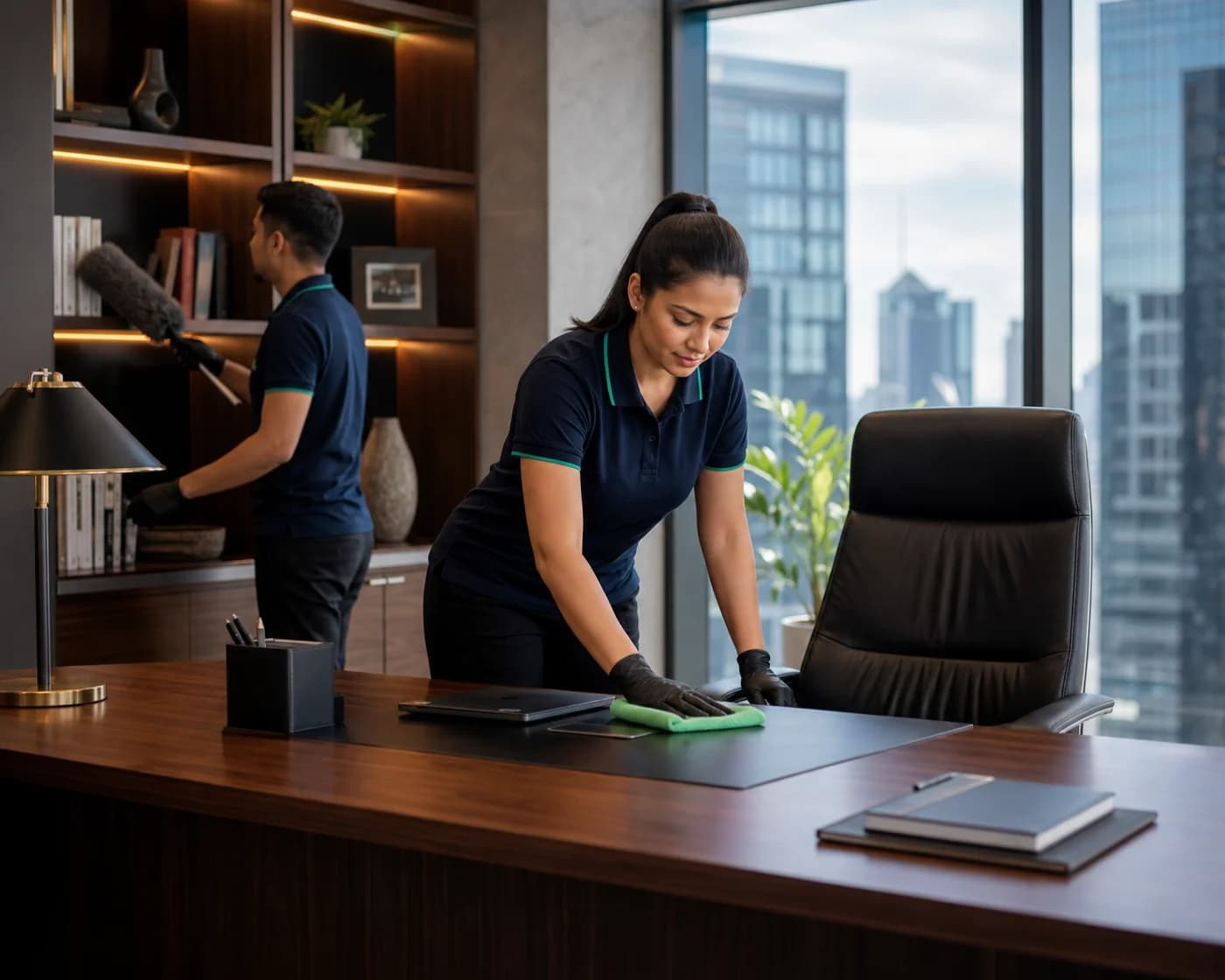 Post-construction interior fitout cleaning — ANZ Sydney