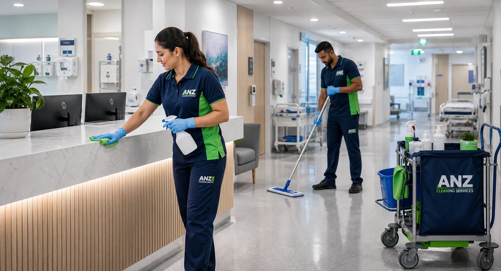 Medical Centre Cleaning — Office Cleaning Service Sydney — ANZ Cleaning Services after-hours office cleaning Sydney