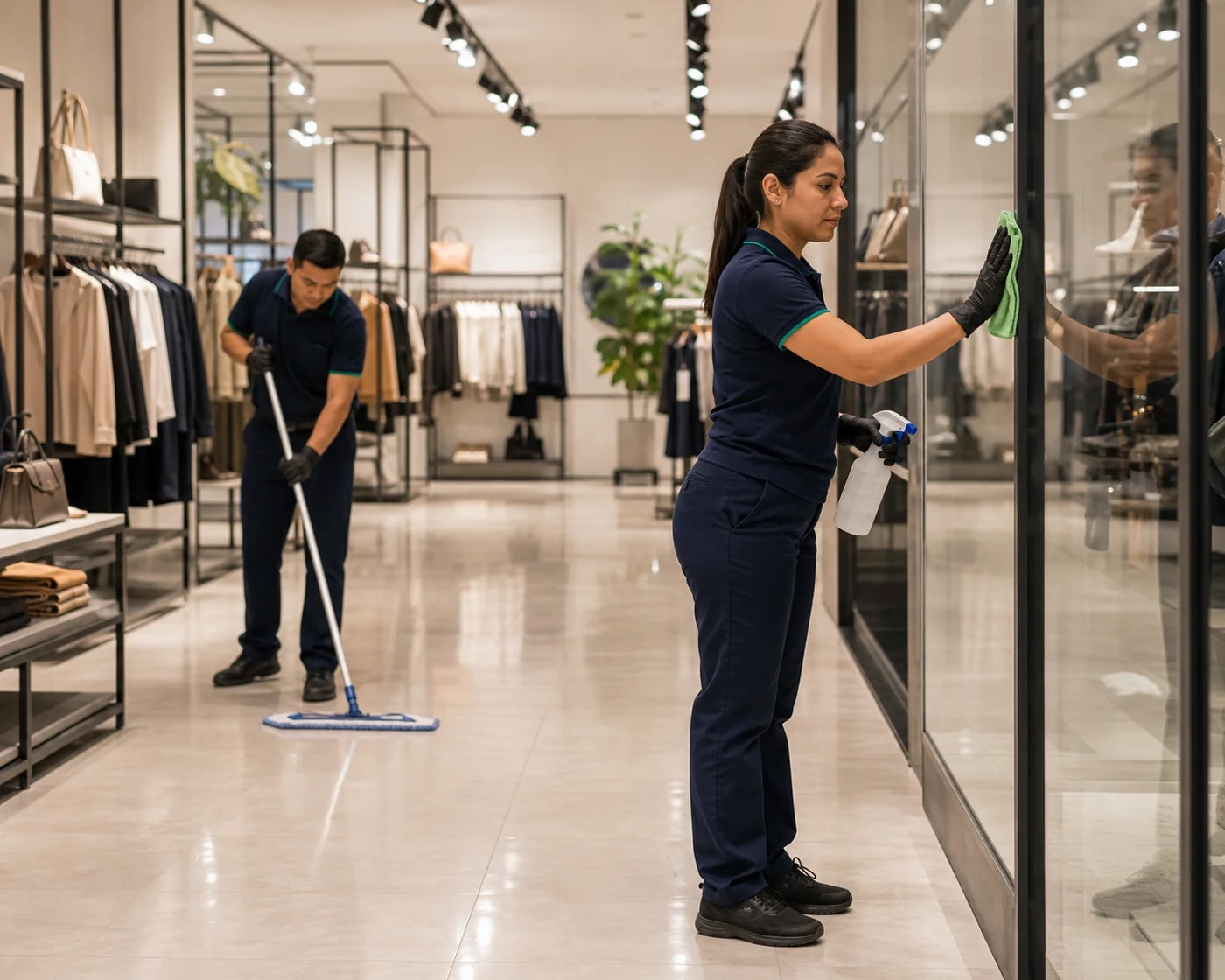 Retail Cleaning — Office Cleaning Service Sydney — ANZ Cleaning Services after-hours office cleaning Sydney