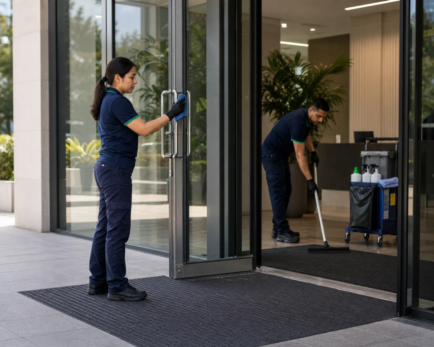 Window Cleaning — Office Cleaning Service Sydney — ANZ Cleaning Services after-hours office cleaning Sydney