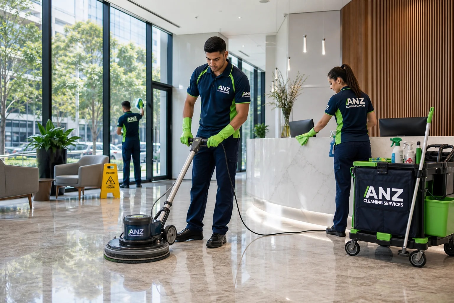 Commercial Cleaning — Office Cleaning Service Sydney — ANZ Cleaning Services after-hours office cleaning Sydney